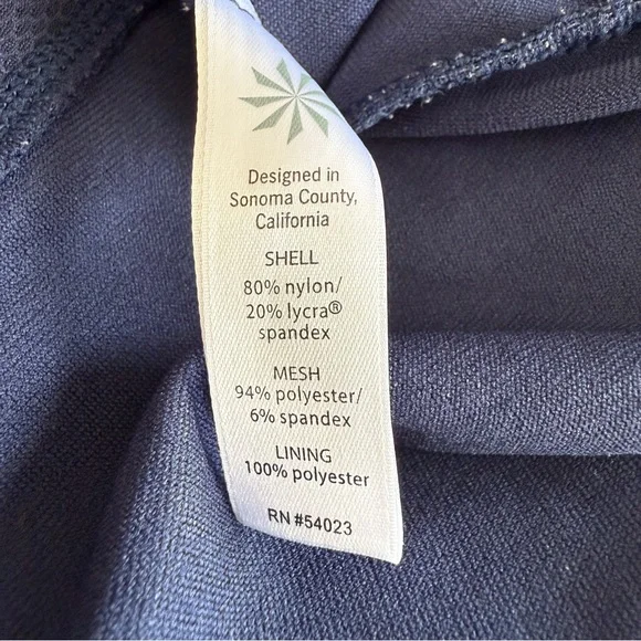 Athleta Batik Floral Mesh Detail Plunge Back Swimsuit - Picture 7 of 8